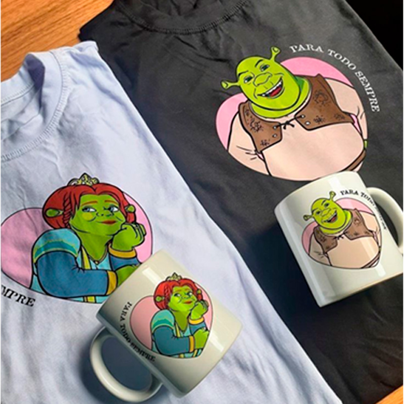 remera + tazas