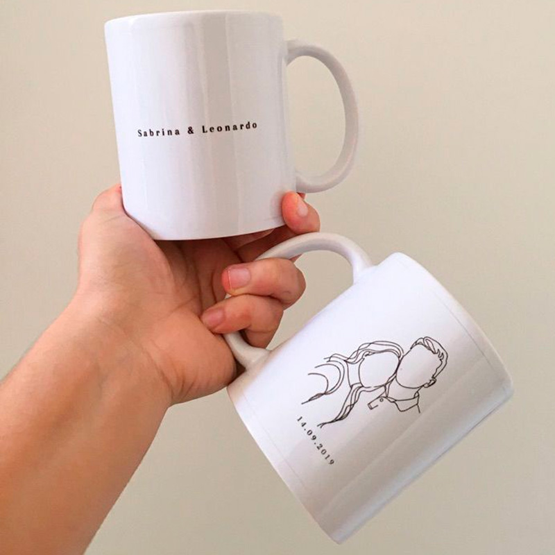 Taza de ceramica